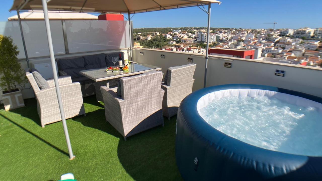 Apartment Beta - 2 Bedrooms, Private Rooftop Patio With Hot Tub, Bbq And View Ferragudo  Exteriér fotografie